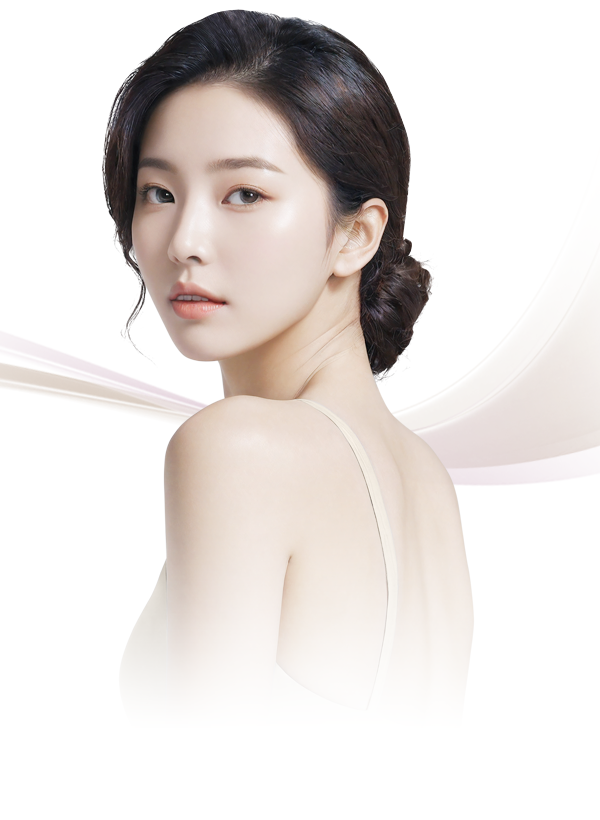 맑은 피부의 여성